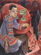 Ernst Ludwig Kirchner The Drinker Spain oil painting artist